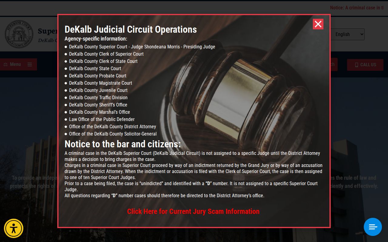 DeKalb County resident lookup Superior Court resources